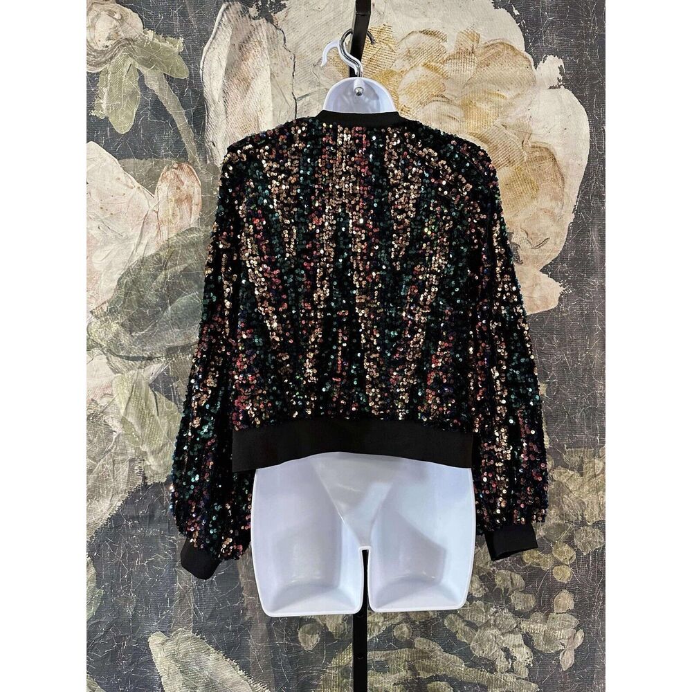 NWT Anthropologie Stella Nova Sequin Top Size 2 - Picture 11 of 11